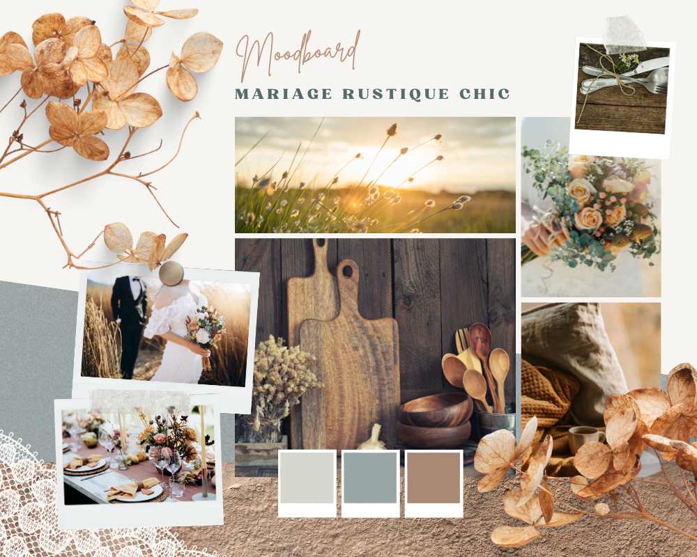 moodboard mariage exemple