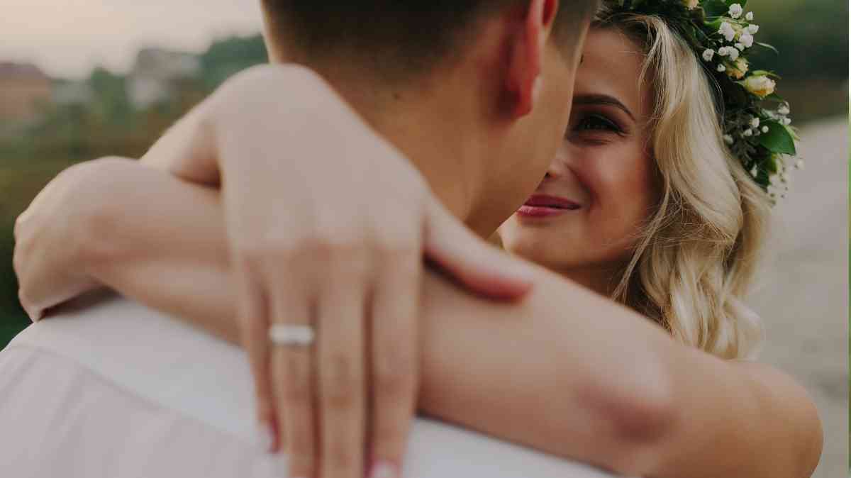photo de mariage naturelle