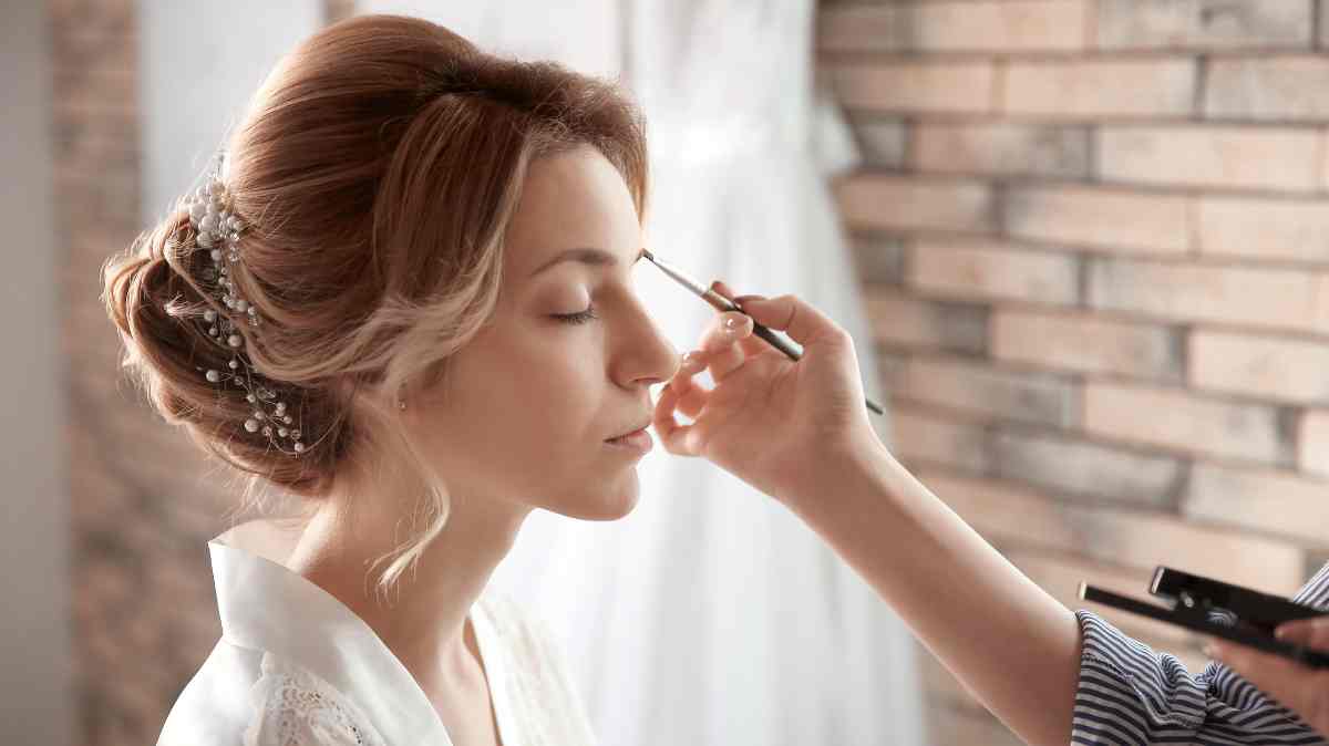 rétroplanning de mariage : test maquillage